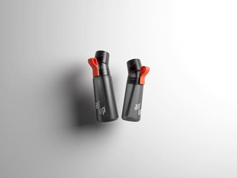 Air Up System Uses Refillable Bottle, Flavor Pods