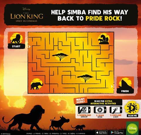 Nestle - The Lion King - Box 375g - Maze - With Zappar (002).jpg