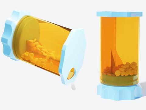 Pill bottle Tik Tok