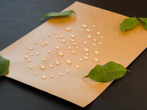 A closer look at Smurfit Kappa's recyclable water-resistant paper