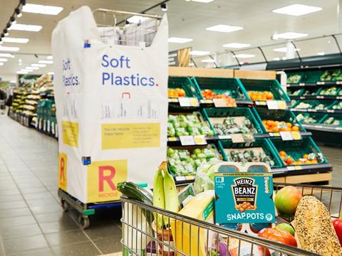 Tesco to sell carrier bags made from plastic waste