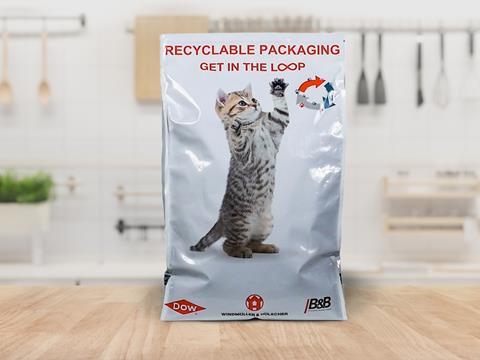 Recycle discount cat pouches