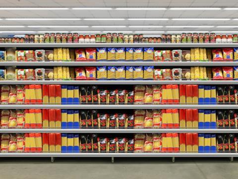 Comment piece - packaging on shelf