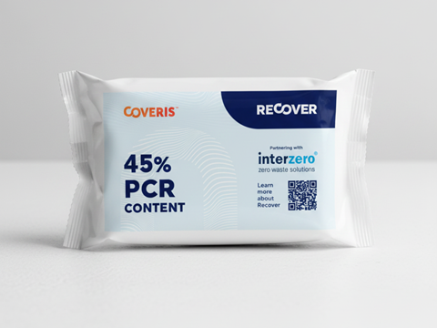 Coveris wetwipe packaging