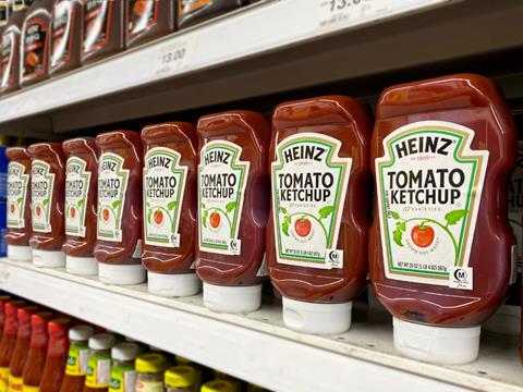 Heinz on shelf