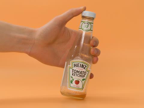 Heinz glass bottle