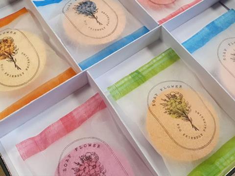 Translucent paper - soaps