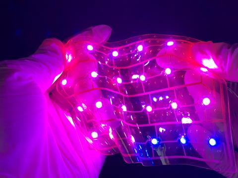 Panasonic produces stretchable substrate for printed electronics ...