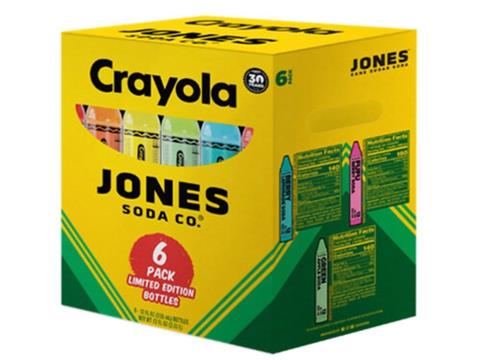 Jones Soda and Crayola