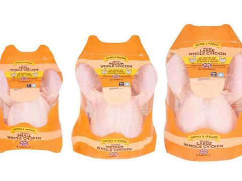 Trayless packaging design for whole chicken products rolled out by  Sainsbury's, Article