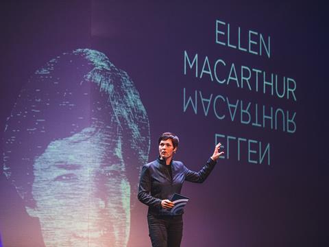 Web de imágenes de Ellen McArthur