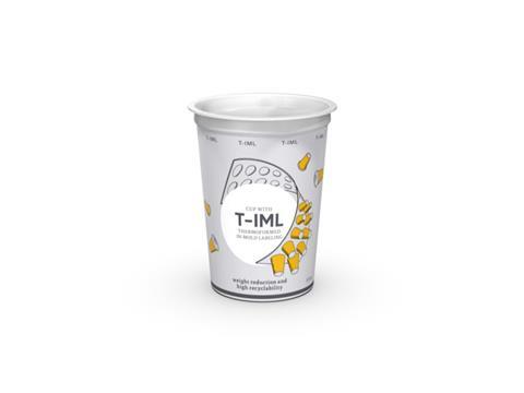 IML Cups, Injection Molded Plastic Cups