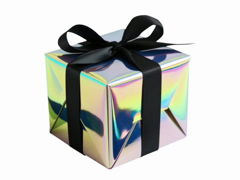 Holographic gift box