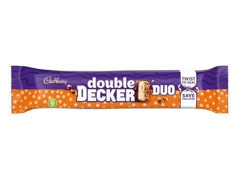 Cadbury launches Duo format for Wispa Gold