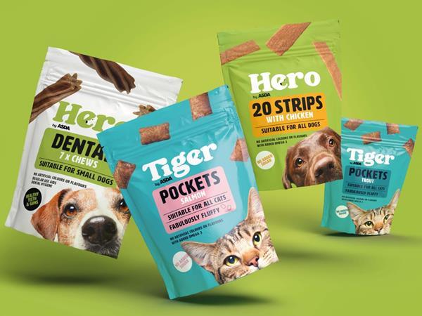 Asda's new pet food packaging reflects strong consumer-pet bonds