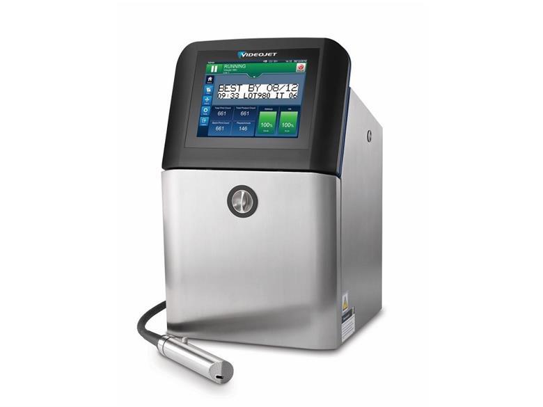 Videojet 1860 Continuous Inkjet printer enhanced with technology Article Packaging