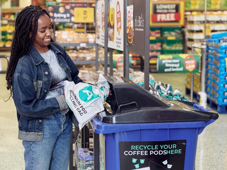 Morrisons to trial instore coffee pod recycling points with Podback