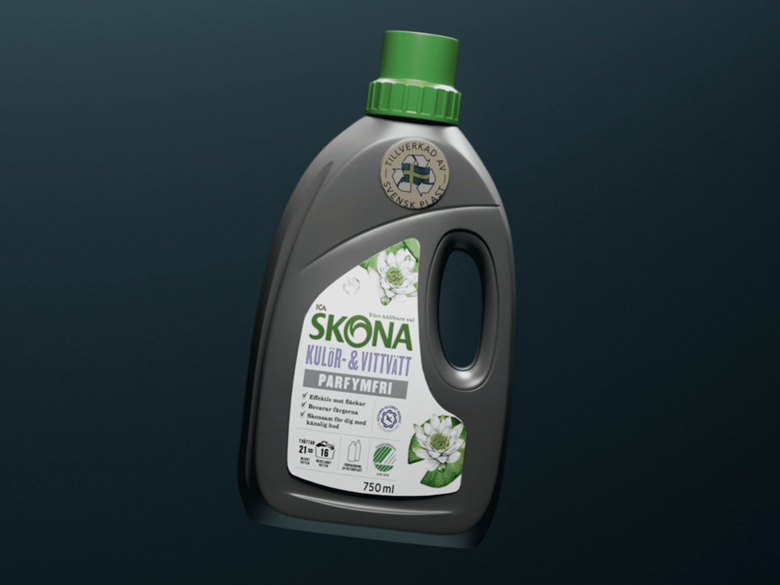 Swedish Plastic Recycling and ICA to launch detergent bottle made from