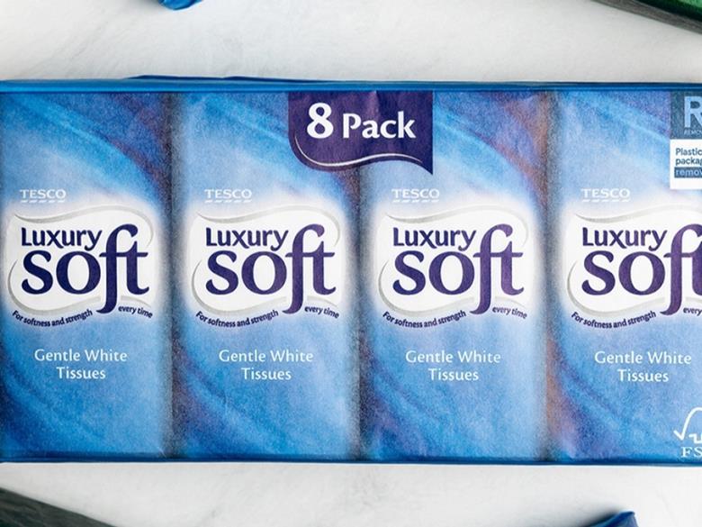 Tesco embraces paper packaging for pocket tissues | Packaging Europe