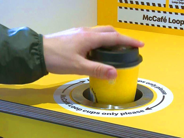McDonald’s and Loop join forces on reusable coffee cup pilot Article
