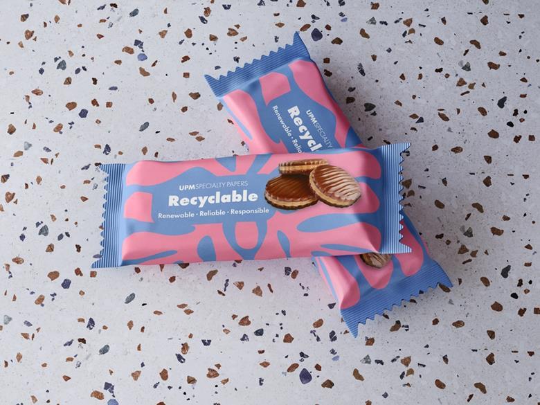 UPM and Eastman launch recyclable paperbased food pack with