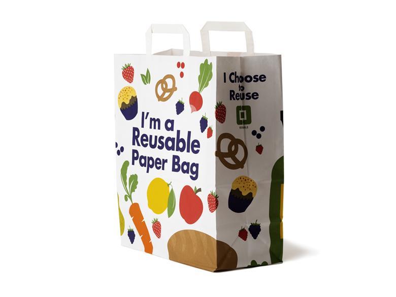 BillerudKorsnäs and AB Group Packaging reveal new reusable paper bag