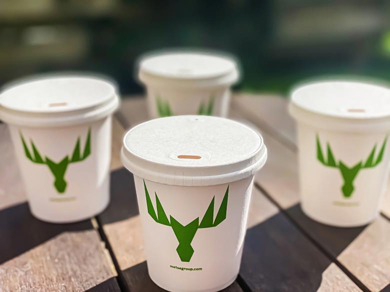 ‘100 recyclable’ paperboard lid developed for takeaway beverage cups